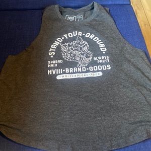 Stand your ground HVIII tank large